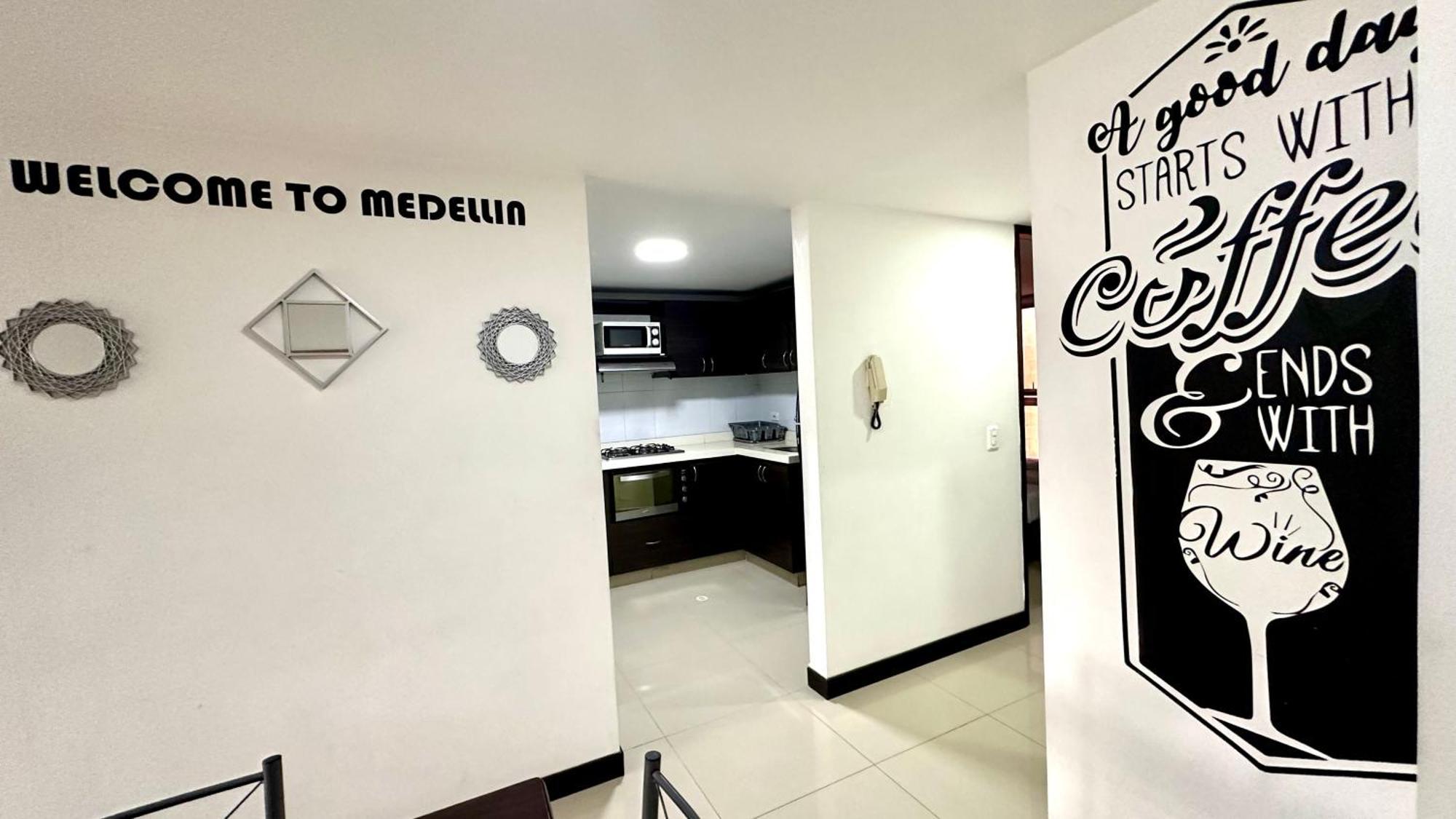 מדיין Apto Moderno En Laureles מראה חיצוני תמונה